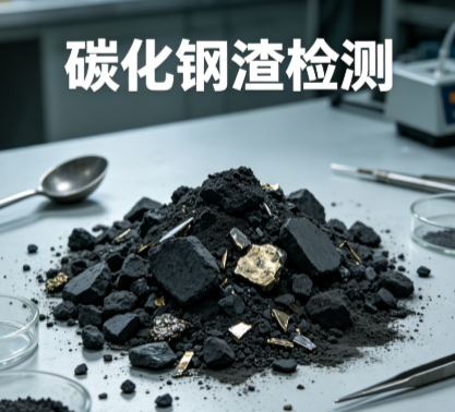 碳化钢渣检测机构 碳化钢渣检测报告办理