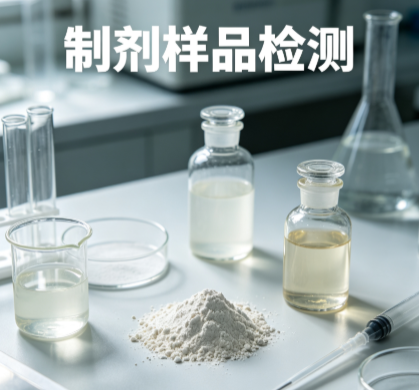 制剂样品检测机构 制剂样品成分分析