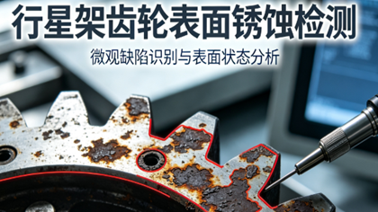 行星架齿轮表面锈蚀检测助力某镇江货运企业通过海关放行