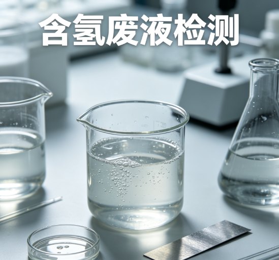 含氢废液检测分析 含氢废液危废鉴定