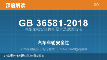 GB36581-2018《汽车车轮安全性能要求及试验方法》深度解读